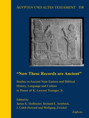cover image of Now These Records Are Ancient